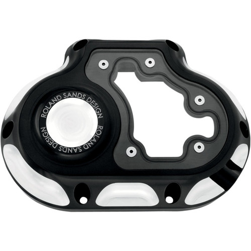 Roland Sands Clarity Transmission Side Cover for Harley Twin Cam - Contrast Cut