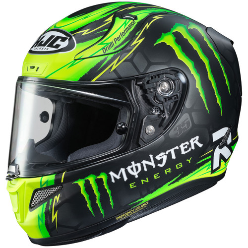 HJC RPHA 11 Pro Monster Energy Crutchlow Helmet Get Lowered Cycles