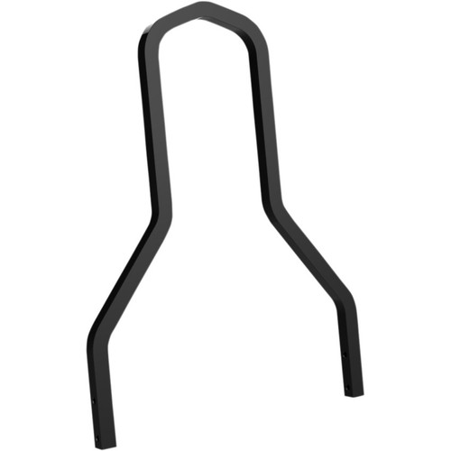 Drag Specialties Short Sissy Bar for Harley - 11" Width - Black