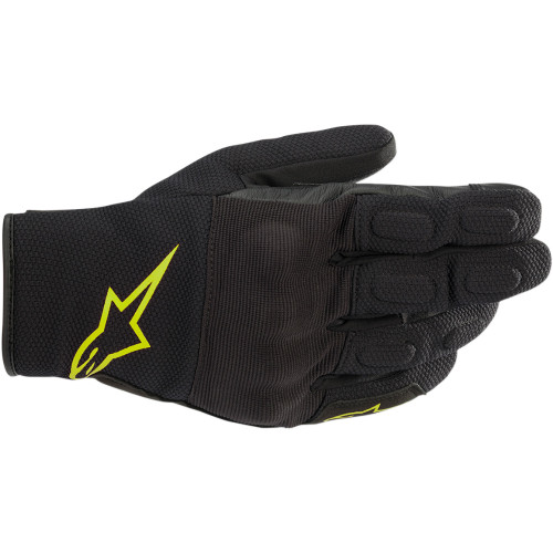 Alpinestars S-Max Drystar Gloves - Black/Yellow