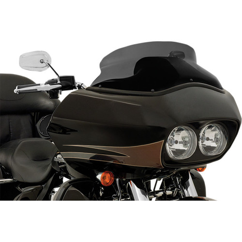 Memphis Shades 6.5" Spoiler Windshield for 1998-2013 Harley Road Glide - Black