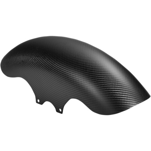 Slyfox Carbon Fiber Front Fender for 2014-2023 Harley Touring - Matte