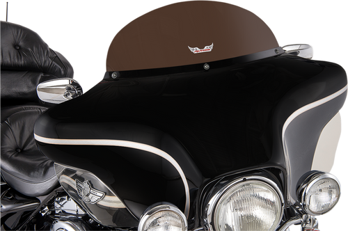 Slip Streamer 8” Replacement Windshield for 1996-2013 Harley Touring – Dark Smoke