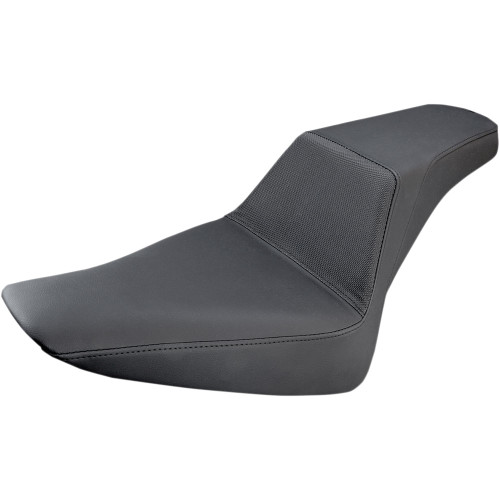 Saddlemen Gripper Step-Up Seat for 2012-2017 Harley Softail Slim - Black