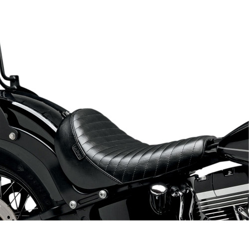 Le Pera Bare Bones Pleated Solo Seat for 2011-2015 Harley Softail ...