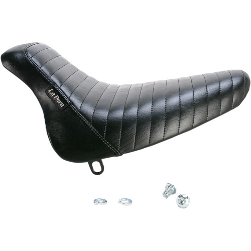 Le Pera Bare Bones Pleated Solo Seat for 2000-2007 Harley Softail