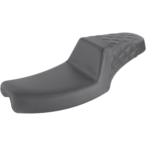 Saddlemen Rear LS Step Up Seat for 1991-1995 Harley Dyna