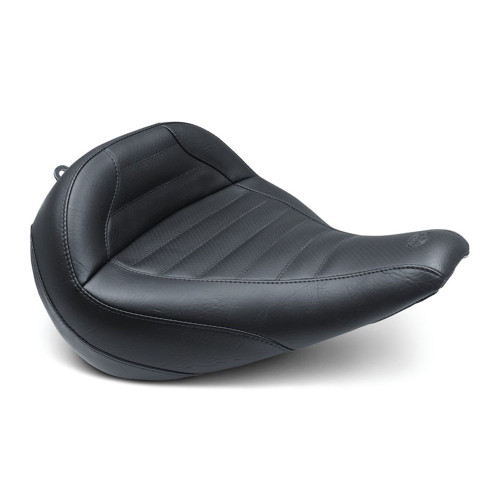 Mustang Solo Touring Seat for 2018-2024 Harley Fat Boy FLFB - Tuck N Roll