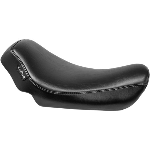 LePera Black Streaker Solo Seat for 2006-2017 Harley Dyna - Smooth