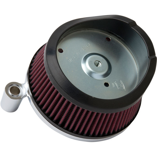 Arlen Ness Big Sucker Stage 1 Air Cleaner for OE Cover 2014-16 Touring & 2016-17 Softail - Chrome