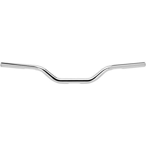 Biltwell Tracker O/S Mid Handlebars - Chrome