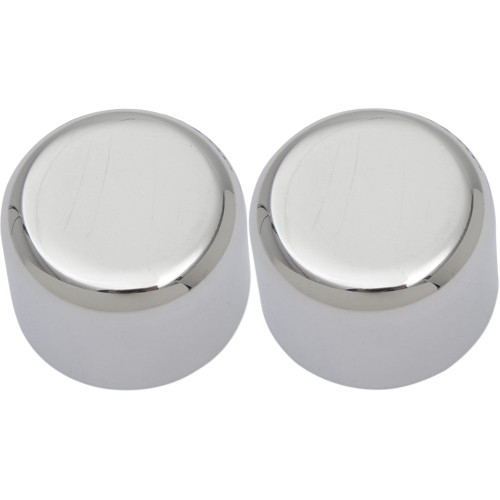 Drag Specialties Short Chrome Magnetic Docking Point Covers - Repl. OEM#48218-10
