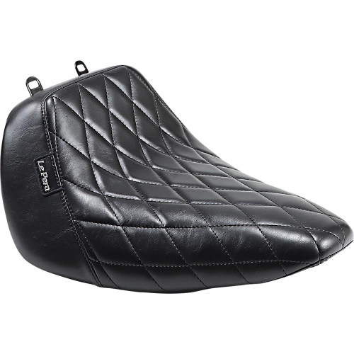 LePera Bare Bones Solo Seat for 2018-2024 Harley Fat Boy - Diamond
