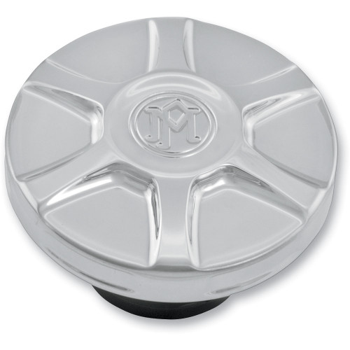 Performance Machine Array Gas Cap for 1996-2020 Harley Models - Chrome