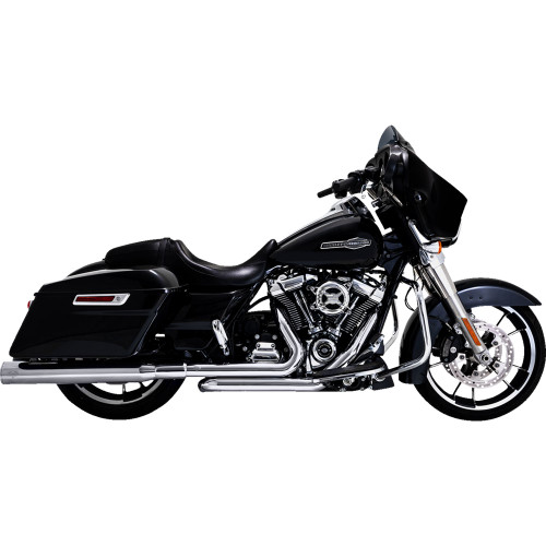 Vance & Hines Dresser Duals Header System for 2017-2023 Harley Touring - Chrome