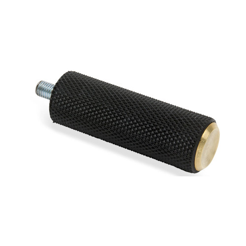 Arlen Ness Knurled Shifter Peg for Harley - Brass