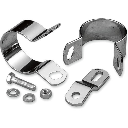 Drag Specialties Midway Exhaust Mounting Kit for 1982-2005 Harley Dyna Glide