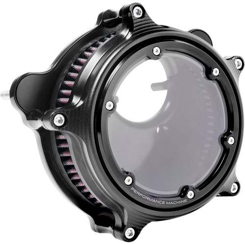 Performance Machine Vision Air Cleaner for 1991-2022 Harley Sportster Models - Black Ops