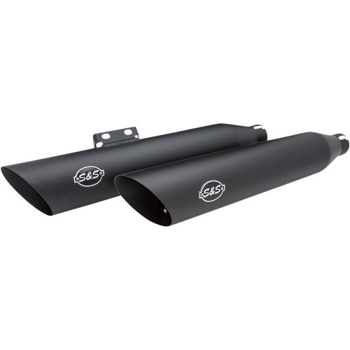 S&S Slash-Cut Slip-On Mufflers for 2018-2022 Harley Softail