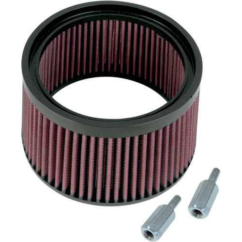 S&S Stealth 1" Taller Hi-Flo Air Filter for S&S Stealth Air Cleaners on Harley Models