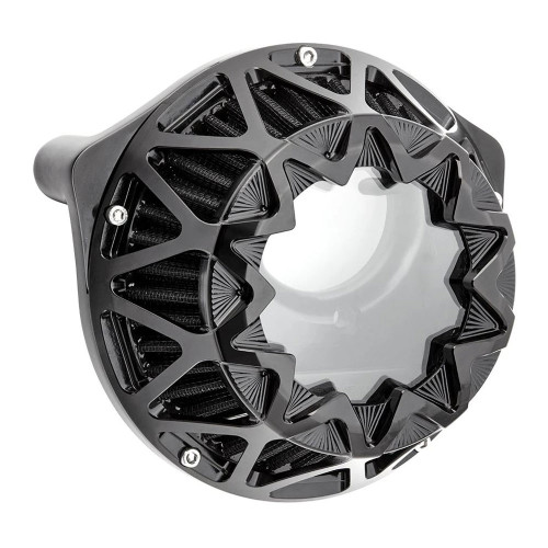 Arlen Ness Crossfire Air Cleaner for 2017-2023 Harley M8 - Gloss Black