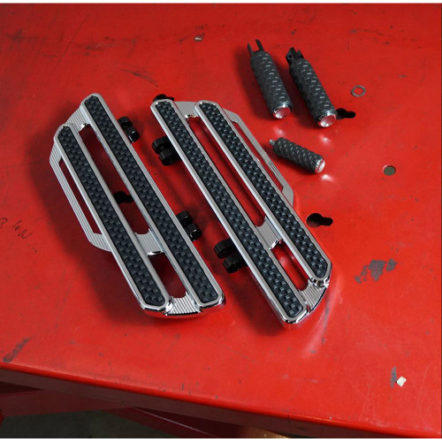 Arlen Ness Method Floorboards for 20182020 Harley M8 Softail Chrome