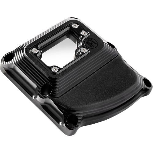 Performance Machine Vision Transmission Top Cover for Harley Touring - Black Ops