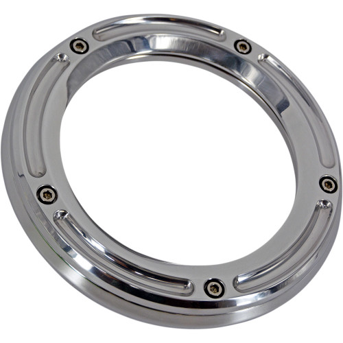 Trask Assault Derby Cover for 20182022 Harley M8 Softail Chrome TM