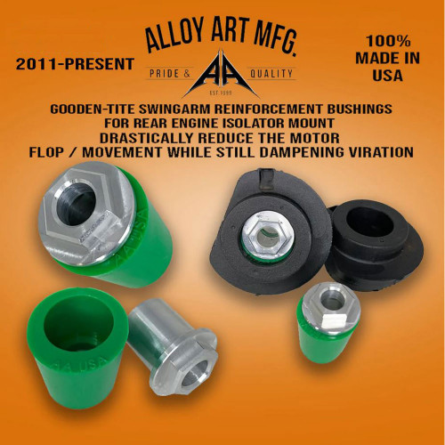 Alloy Art GoodenTite Swing Arm Reinforcement Bushings for 20112022 Harley Touring GTSA1