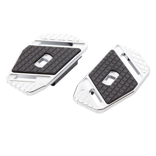 Arlen Ness Speedliner Passenger Floorboards for Harley Chrome 410029 Get Lowered Cycles