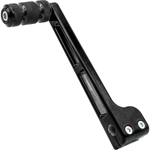 Santoro Once Bitten Twice Tight Performance Shift Lever for 1986-2023 Harley Touring - Black