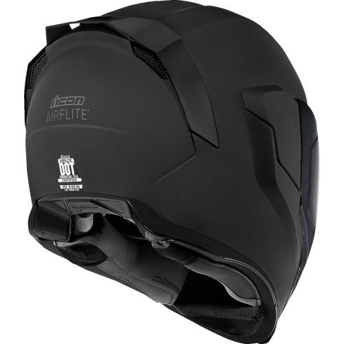 icon airmada rubatone helmet Airform - Dark - With Hydradry padded interior Icon Airflite Rubatone Dark Helmet