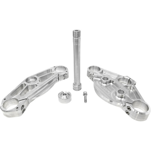 Slyfox 41mm to 49mm Conversion Triple Clamps for Pre 2013 Harley