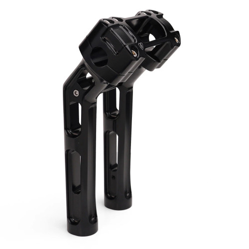Arlen Ness Method 10" Risers w/ Gauge Cutout for 2018-2026 Harley Softail  - Black