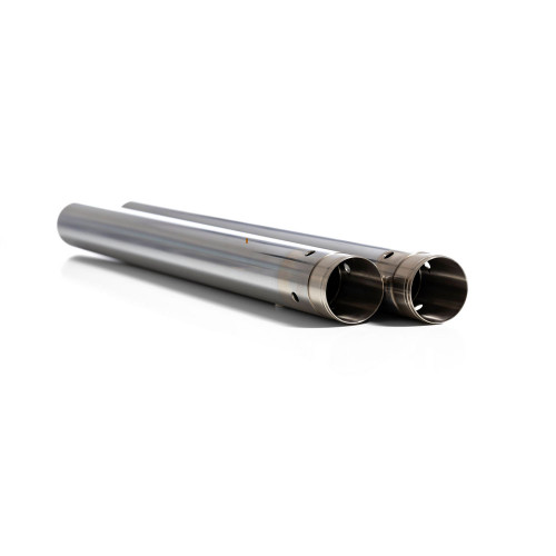 GP Suspension 49mm Chrome Fork Tubes for 2017-2023 Harley Touring