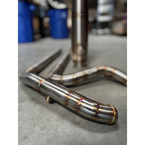 SP Concepts  Mid Length Works Edition Elsinore Exhaust for 2018-2026 Harley Softail