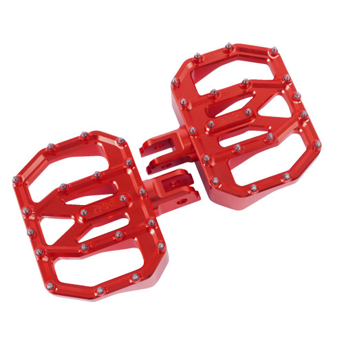 Thrashin Supply Aggressor Mini Floorboards for 2018-2023 Harley Softail - Red