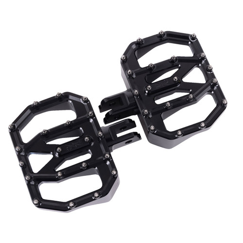 Thrashin Supply Aggressor Mini Floorboards for 2018-2023 Harley Softail - Black