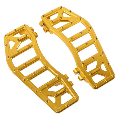 Thrashin Supply Aggressor Floorboards for Harley Bagger - Gold 