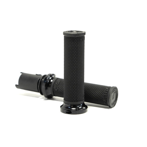 ODI Ruffian Lock-On Grips for 2024-2025 Harley* - Black/Black