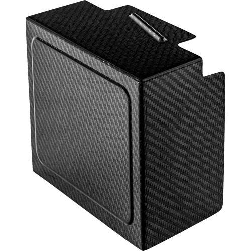 Saddlemen Carbon Fiber Battery Cover for Harley Dyna - Gloss