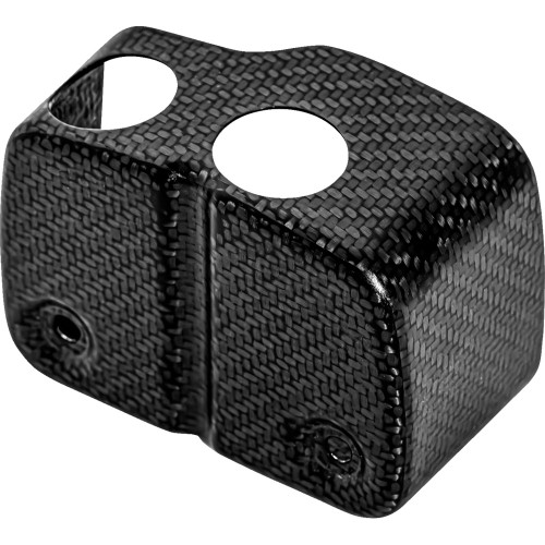 Saddlemen Carbon Fiber Coil Cover for Harley Dyna - Gloss