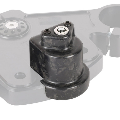 Thrashin Supply Carbon Fiber OEM Lock Cover for TSC Top Tree - Matte Forged