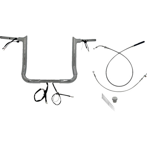 Fat Baggers EZ Install 1-1/2" Pointed Top Handlebar Kit for 2024-2025 Harley Street Glide