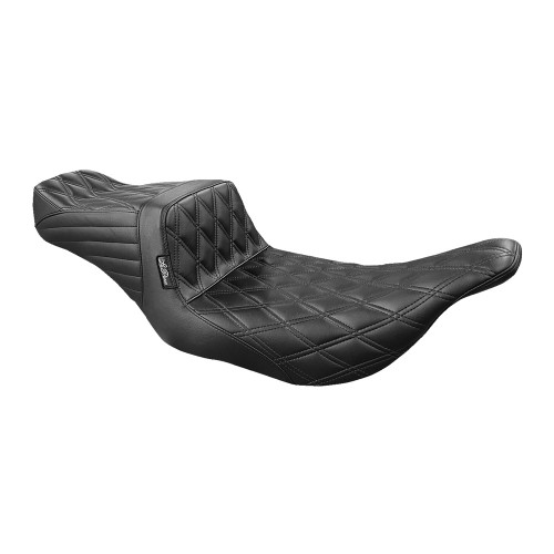 LePera Tailwhip Seat for 1999-2007 Harley Touring - Double Diamond