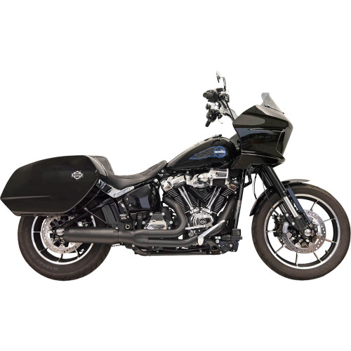 Bassani Super Bike 2-1 Exhaust for 2022-2025 Harley Low Rider ST - Black