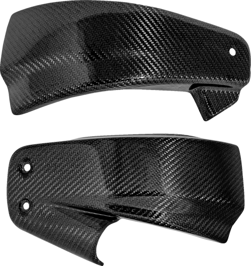 Saddlemen Gloss Carbon Fiber Side Covers for 2018-2024 Harley Softails* FXBR/FLFB