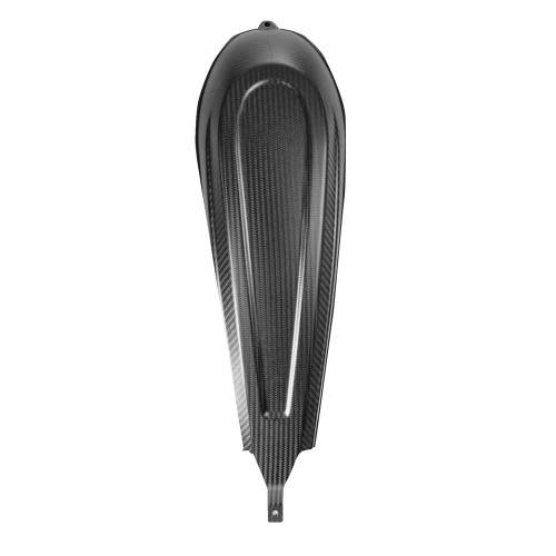 Saddlemen Matte Carbon Fiber Dash w/ Side Fill Tank for 2008-2023 Harley Touring