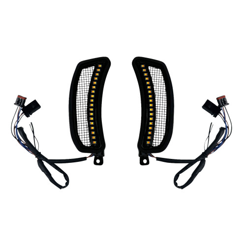 Custom Dynamics Fairing Vent LED Lights for 2022-25 Harley Low Rider ST 