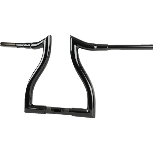 LA Choppers 12" Hammerhead Handlebars for 2024 Harley Road Glide - Black 